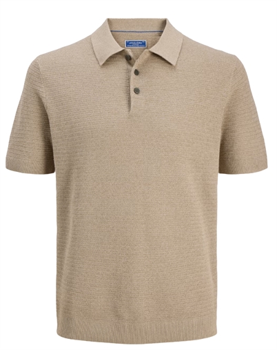 Jack & Jones - JPRBluriley Strik Polo - Lemon Pepper